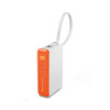 Targus HyperJuice Flex Mini pārnēsājamais lādētājs, 10000 mAh, 30 W, USB-C PD, oranžs