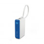 Targus HyperJuice Flex Mini pārnēsājamais lādētājs, 10000 mAh, 30 W, USB-C PD, zils
