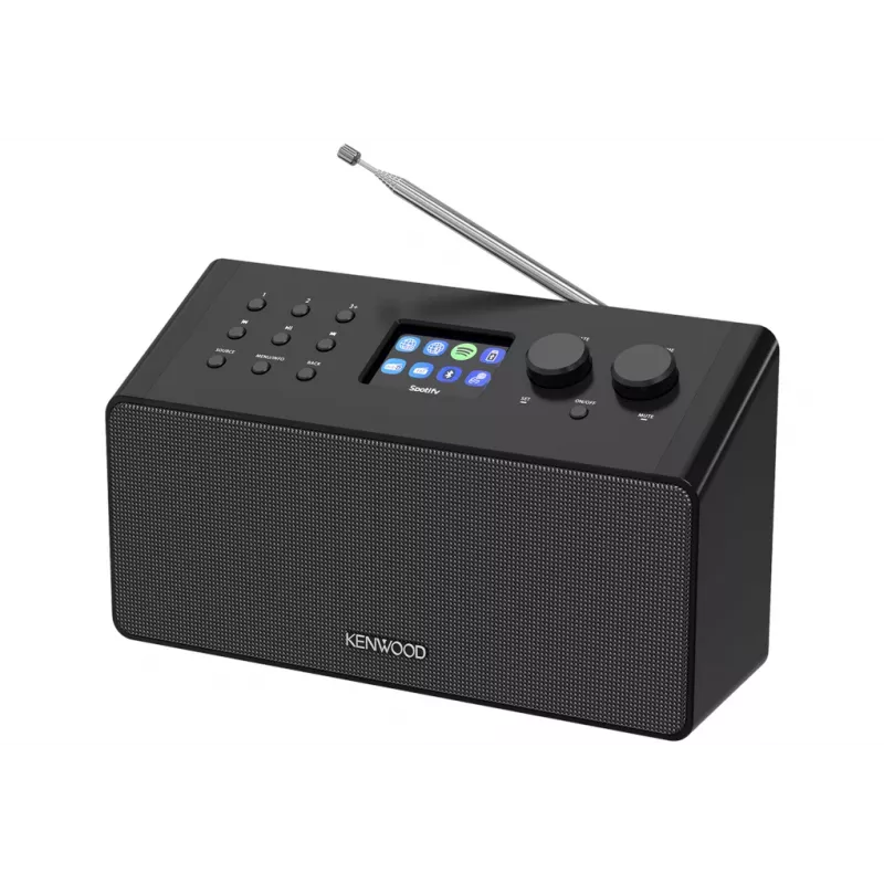 Kenwood CR-ST90S-B SmartRadio interneta radio, DAB, Bluetooth, melnā krāsā