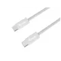 Equip 128840 USB-C uz USB-C 2.0 vads, 3 A, PD 60 W, 0,3 m, balts