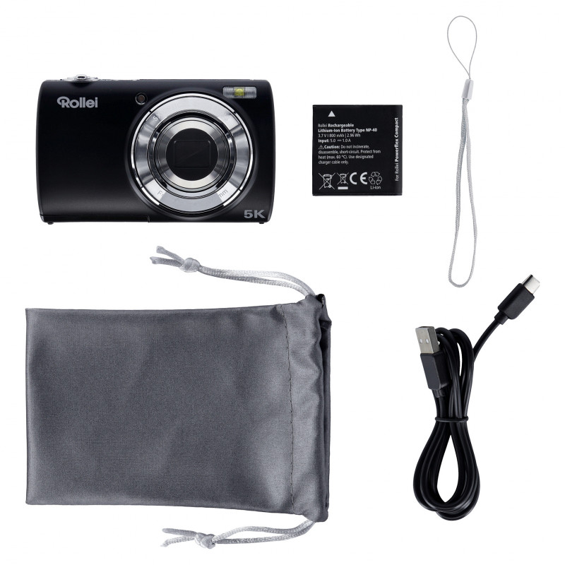Rollei Powerflex Compact digitālais kompaktfotoaparāts, 1/2.3" sensors