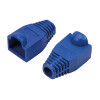 LogiLink MP0066 RJ45 savienotāju aizsargčaulas 6,5 mm, zilas (50 gab.)