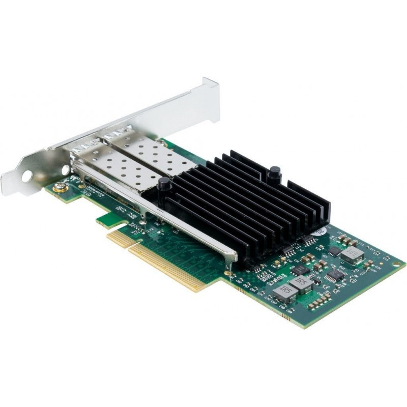 Inter-Tech ST-723 tīkla karte, PCIe x8, 2 × SFP+, 10 Gbit/s