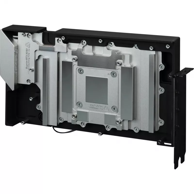 Thermal Grizzly DeltaMate GPU ūdens bloks Suprim 5090 grafiskajai kartei, melns/sudraba