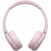 Sony WH-CH530 Bluetooth austiņas ar mikrofonu, novietojamas uz ausīm, trokšņu samazināšana, rozā