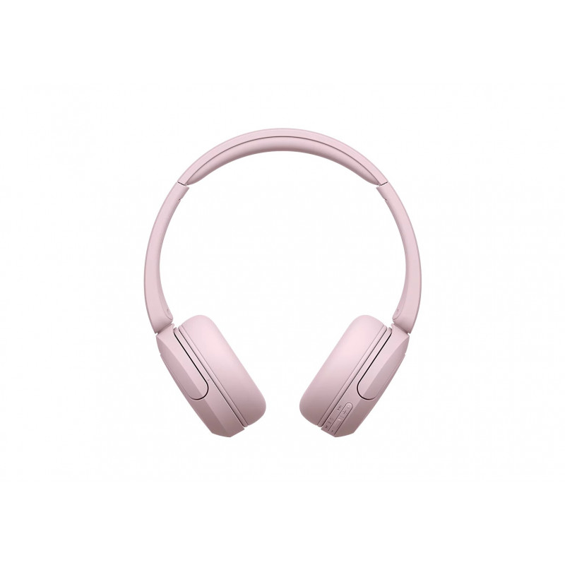 Sony WH-CH530 Bluetooth austiņas ar mikrofonu, novietojamas uz ausīm, trokšņu samazināšana, rozā
