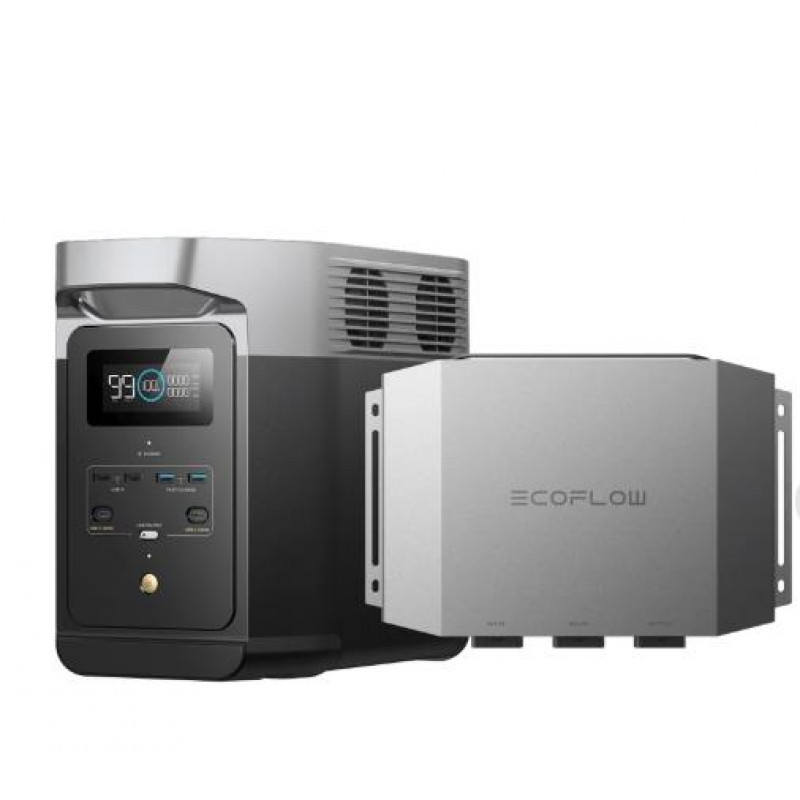 EcoFlow Alternator Charger 600 W lādētājs no auto ģeneratora, EFAltCharger600W-N