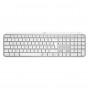 Logitech Master Series MX Keys S for Mac 920-011628 tastatūra Mac datoriem, Šveices (CH) taustiņu izkārtojums, gaiši pelēkā krāsā