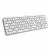 Logitech Master Series MX Keys S for Mac 920-011628 tastatūra Mac datoriem, Šveices (CH) taustiņu izkārtojums, gaiši pelēkā krāsā