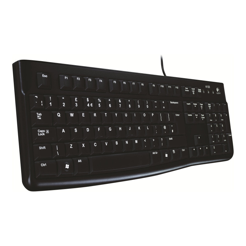 Logitech K120 920-002487 USB tastatūra ar igauņu valodas izkārtojumu