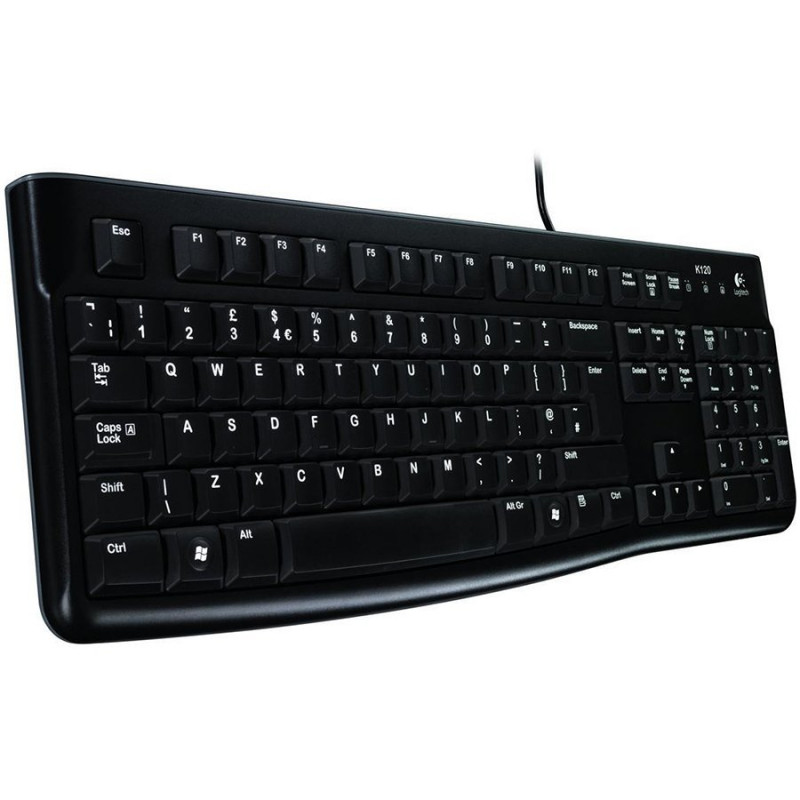 Logitech K120 920-002487 USB tastatūra ar igauņu valodas izkārtojumu