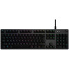 Logitech G512 920-009350 mehāniskā spēlētāju tastatūra ar fona apgaismojumu, GX slēdži