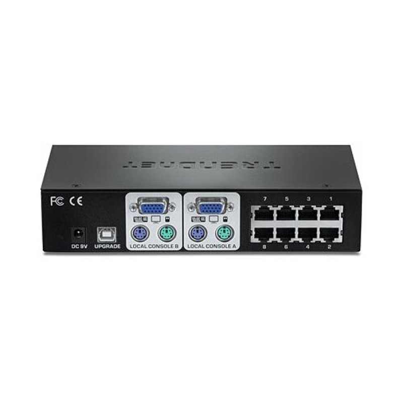 TRENDnet TK-CAT508 KVM pārslēgs, 8 KVM porti