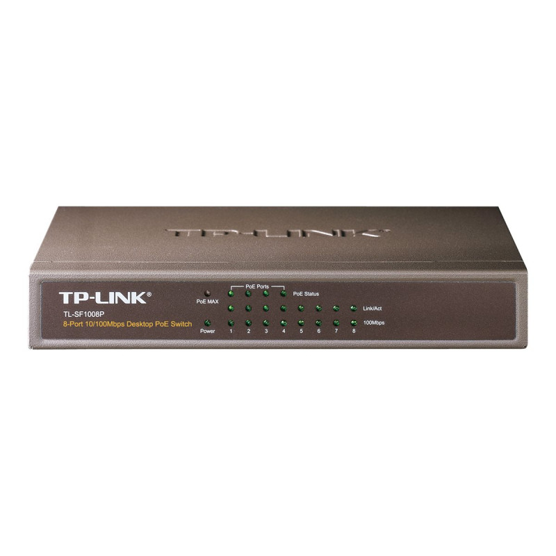 TP-Link TL-SF1008P tīkla slēdzis