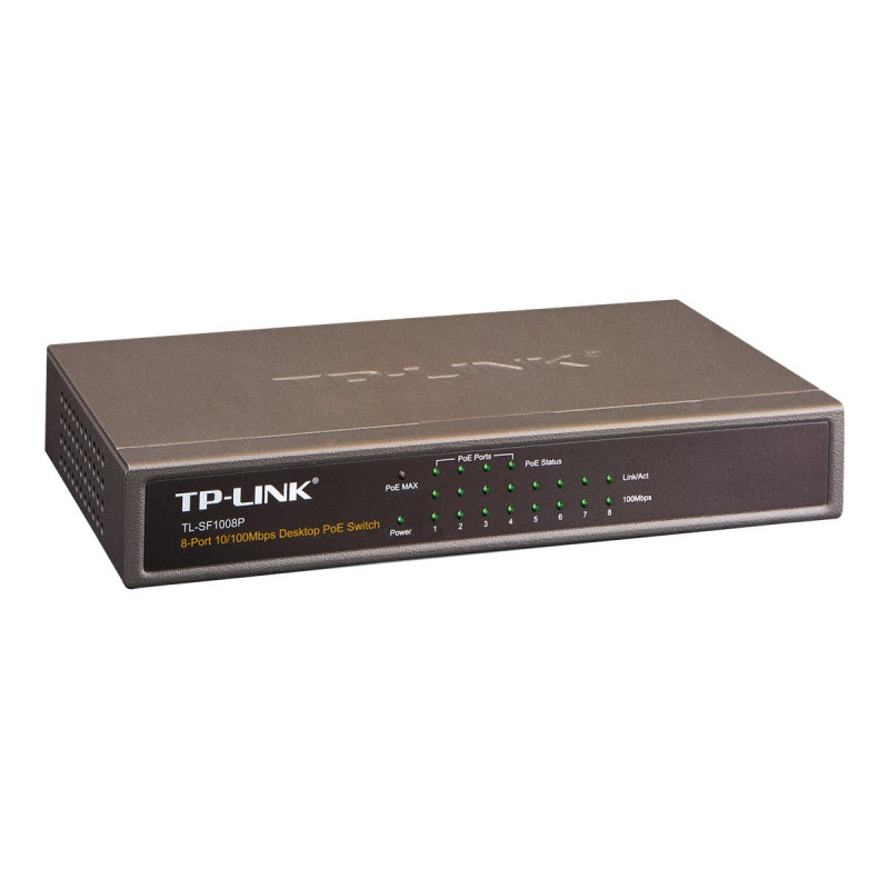 TP-Link TL-SF1008P tīkla slēdzis