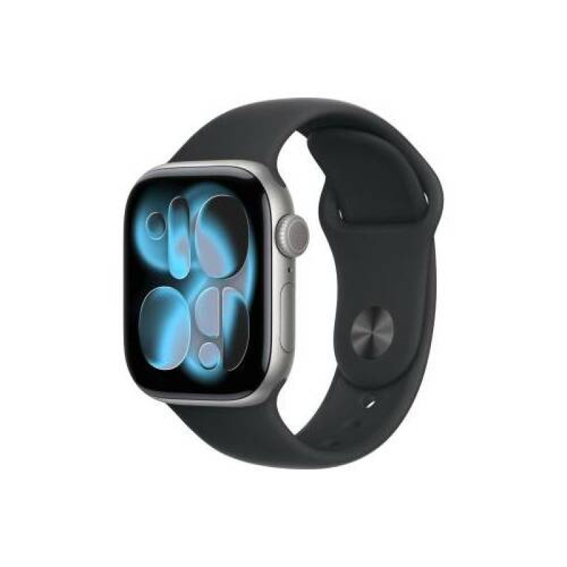 Apple Watch Series 11 5G viedpulkstenis ar 42 mm alumīnija korpusu, S/M, pelēks, MF8A4QL/A