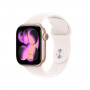 Apple Watch Series 11 5G viedpulkstenis ar 42 mm alumīnija korpusu, S/M, zelta krāsā, MF8E4QL/A