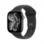 Apple Watch Series 11 5G viedpulkstenis ar 46 mm alumīnija korpusu, M/L, melns, MFC44QL/A