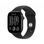 Apple Watch Series 12 viedpulkstenis ar GPS + Cellular, 46 mm, melnas krāsas alumīnija korpuss, melna sporta siksniņa S/M