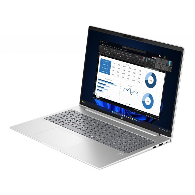 Portatīvais dators HP ProBook 4 G1i 16 (atjaunots), Core Ultra 7 255U, 16 GB RAM, 512 GB SSD, 16″ WUXGA, Windows 11 Pro