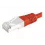 Exertis Connect S/FTP (PIMF) CAT.6A savienojuma kabelis, 3 m, sarkans