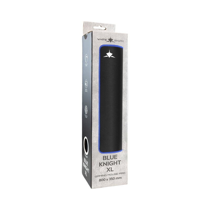 White Shark BLUE KNIGHT XL GMP-2103 peles paliktnis spēlētājiem, 800x350 mm
