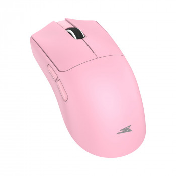 Baracuda BGM-133 MORAY spēļu pele, bezvadu 2,4 GHz un Bluetooth, rozā krāsā