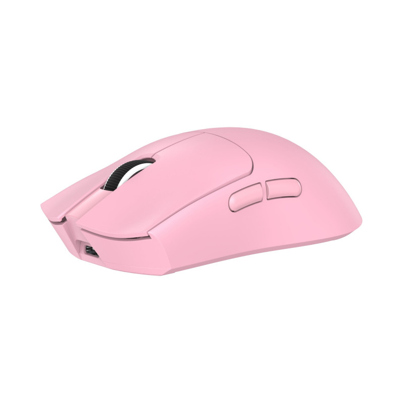 Baracuda BGM-133 MORAY spēļu pele, bezvadu 2,4 GHz un Bluetooth, rozā krāsā