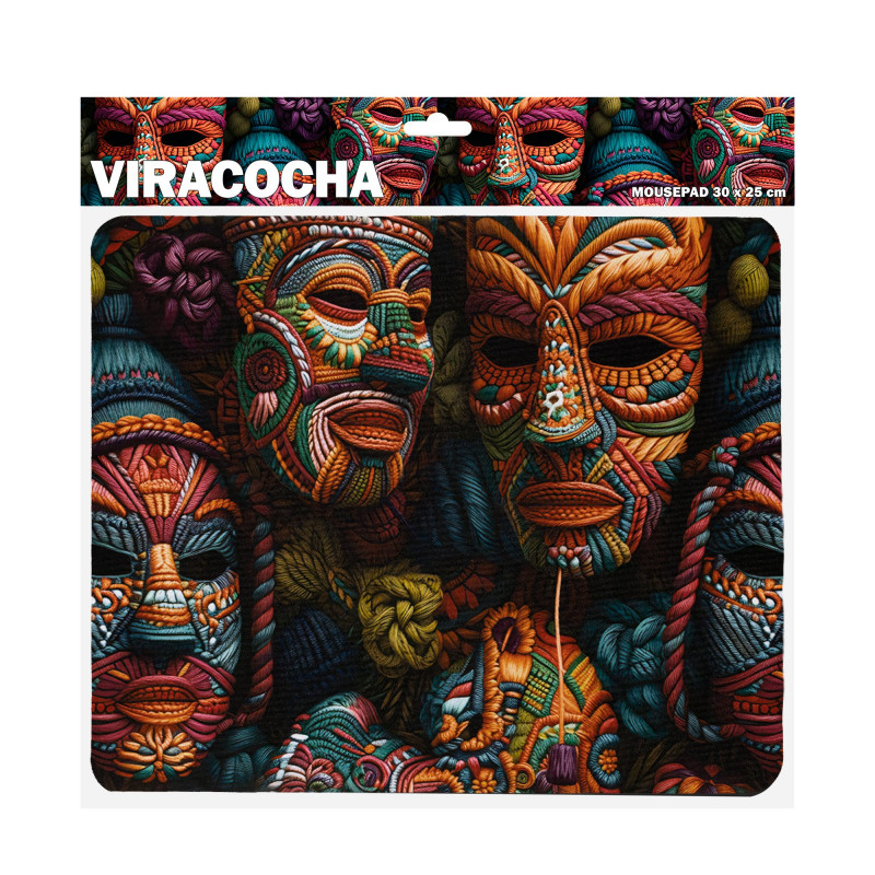 Sbox VIRACOCHA M MP-07 peles paliktnis, 300x250 mm, melnā krāsā ar apdruku