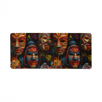 Sbox VIRACOCHA XL MP-07 peles paliktnis, 700x300 mm, melnā krāsā ar apdruku