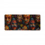 Sbox VIRACOCHA XL MP-07 peles paliktnis, 700x300 mm, melnā krāsā ar apdruku