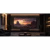 Reflecta CineHome ALR UST 82551 projekcijas ekrāns rāmī, 223x126 cm, 16:9
