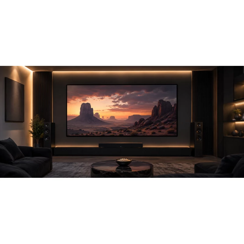 Reflecta CineHome ALR UST 82551 projekcijas ekrāns rāmī, 223x126 cm, 16:9