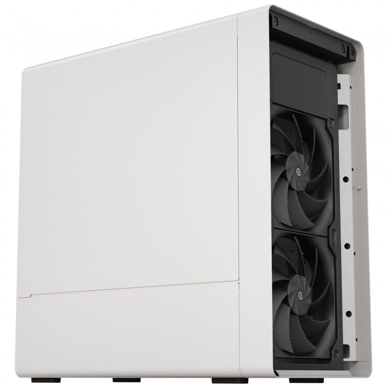 HAVN BF 360 Flow Solid datora korpuss, Midi Tower, E-ATX, baltā krāsā