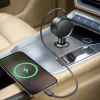 LogiLink PA0400 auto USB-C lādētājs, 1 pieslēgvieta, PD 3.0, 30 W, ievelkams vads, 0,8 m