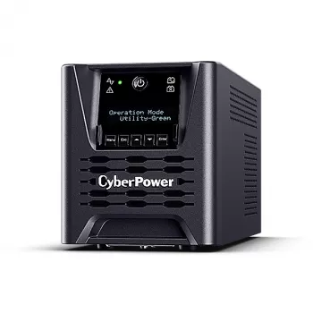 CyberPower PR750ELCD3C nepārtrauktās barošanas avots (UPS), līnijas interaktīvais, 750VA/750W, vertikālā (tower) izpildījumā