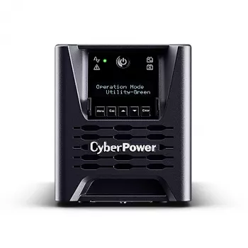 CyberPower PR750ELCD3C nepārtrauktās barošanas avots (UPS), līnijas interaktīvais, 750VA/750W, vertikālā (tower) izpildījumā