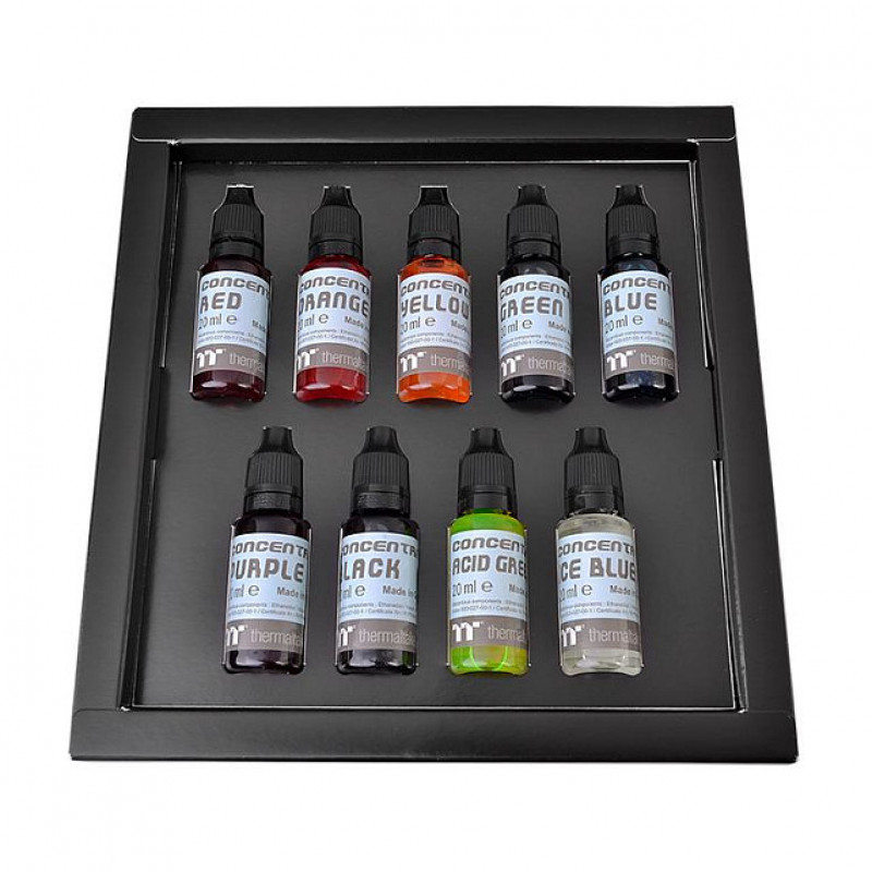 Thermaltake TT Premium dzesēšanas šķidruma koncentrāta komplekts (9 x 20 ml), CL-W221-OS00SW-A