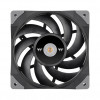 Thermaltake Pacific TOUGH C240 CL-W305-CU12BL-A šķidruma dzesēšanas komplekts, dzidrs šķidrums, 12 cm, melnā krāsā