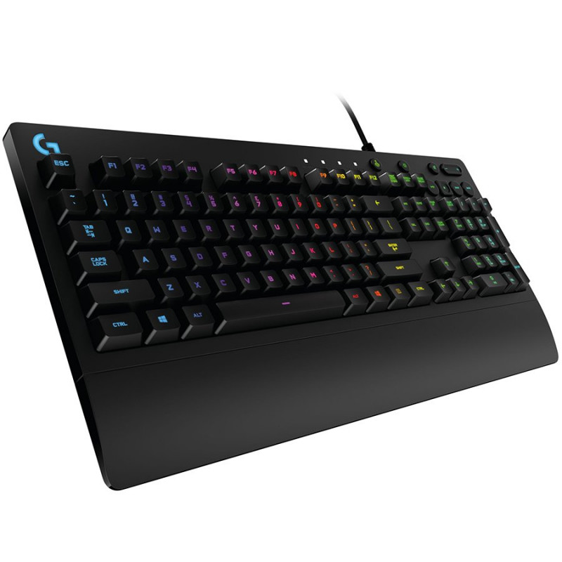 Logitech G213 Prodigy tastatūra spēlēm, SLO/HRV tastatūras izkārtojums
