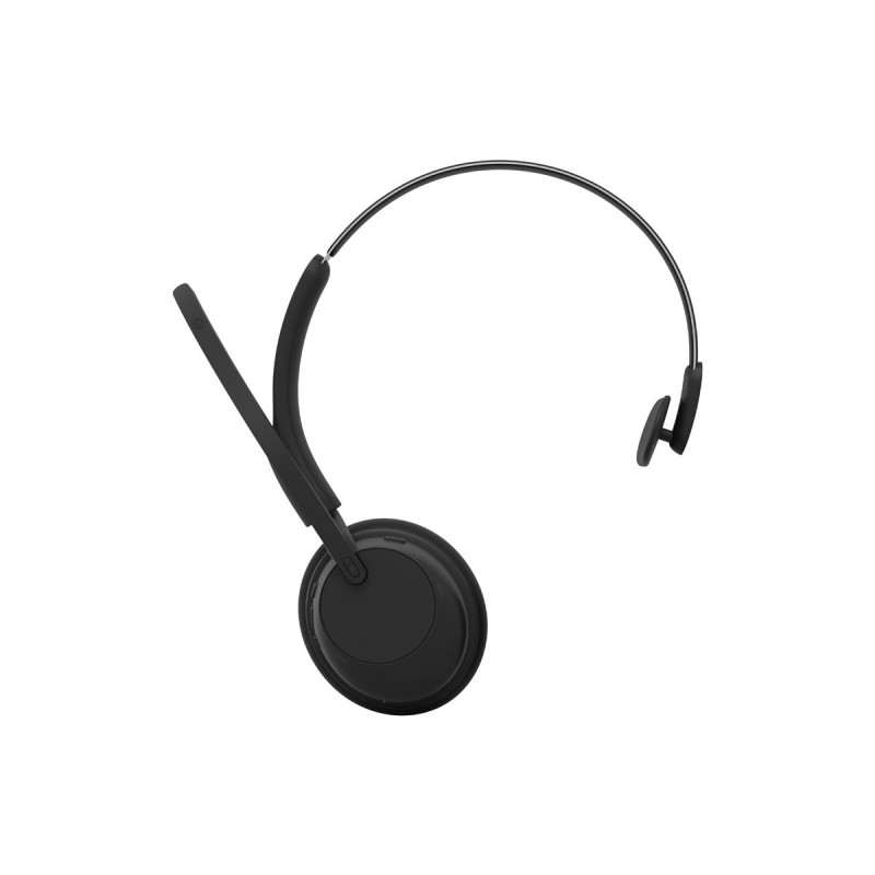 Jabra Evolve3 45 Mono UC austiņas ar LINK 390c un uzlādes statīvu, melnas