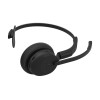 Jabra Evolve3 45 MS Mono Bluetooth austiņas ar mikrofonu un Link 390c, melnā krāsā