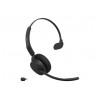 Jabra Evolve3 45 MS Mono Bluetooth austiņas ar mikrofonu un Link 390c, melnā krāsā
