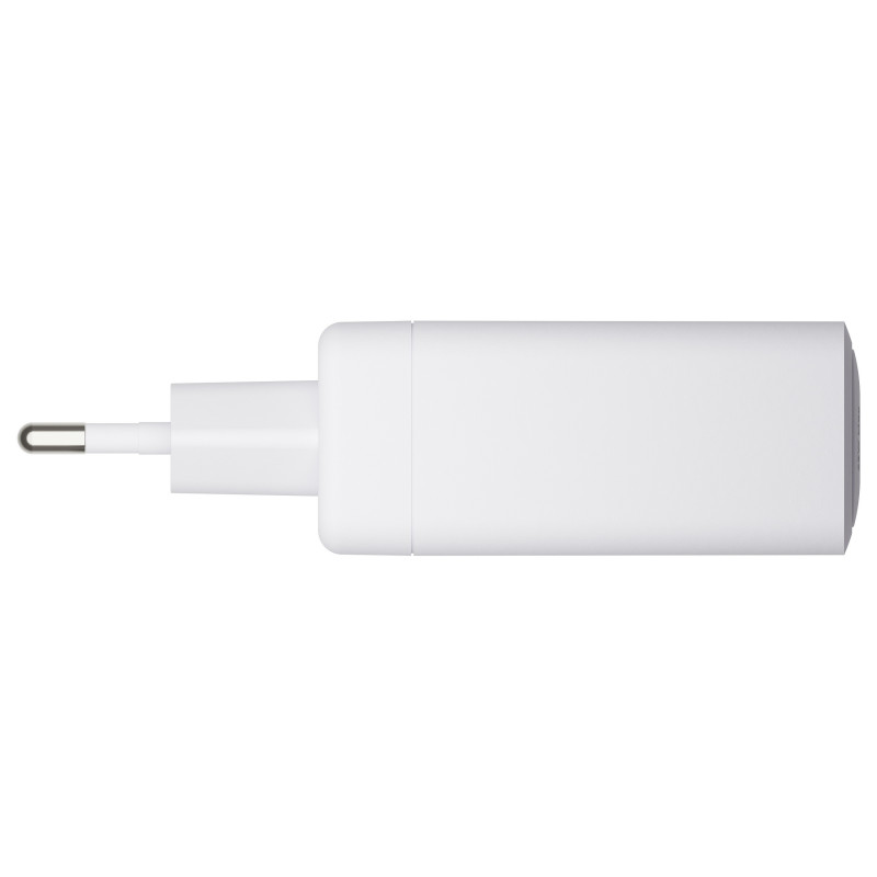 dbramante1928 CI70CCWH4436 baltais 70 W lādētājs ar 2x USB-C un 1x USB-A, ES kontaktdakša
