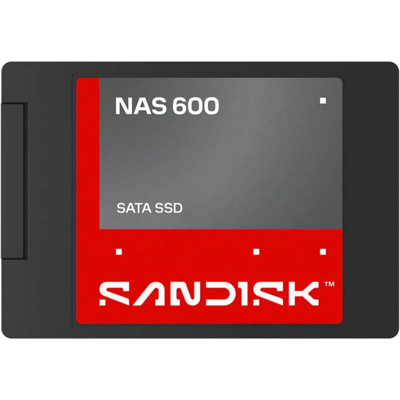 SanDisk NAS 600 SDSNS2400TAB-000G0 iekšējais SSD disks, 4 TB, 2,5 collu, SATA III