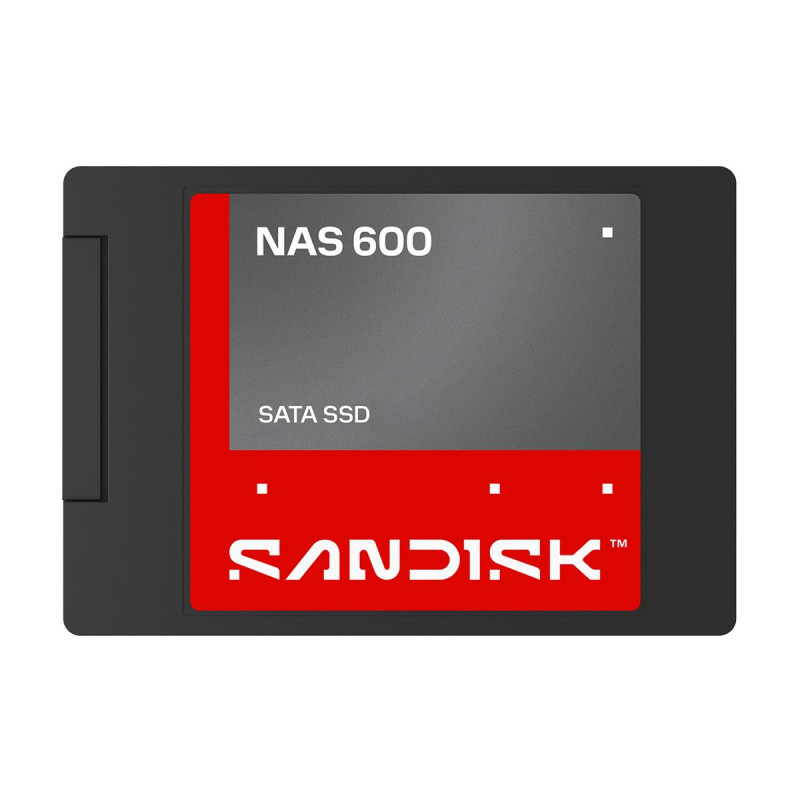 SanDisk NAS 600 SDSNS2400TAB-000G0 iekšējais SSD disks, 4 TB, 2,5 collu, SATA III