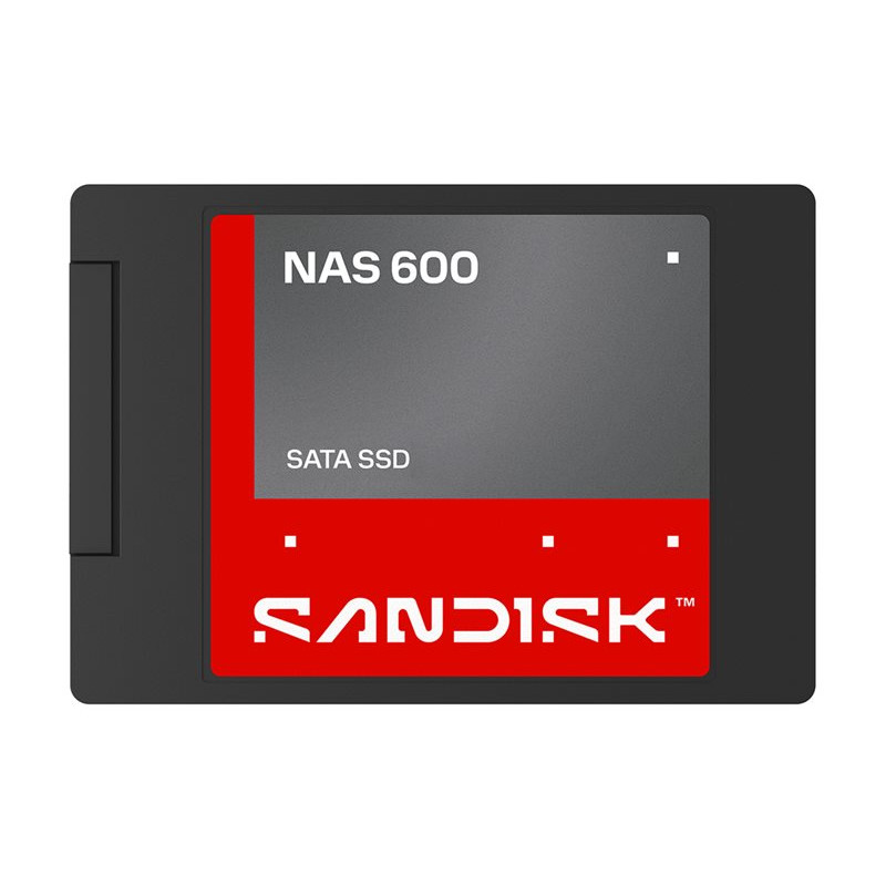 SanDisk NAS 600 SDSNS2400TAB-000G0 iekšējais SSD disks, 4 TB, 2,5 collu, SATA III