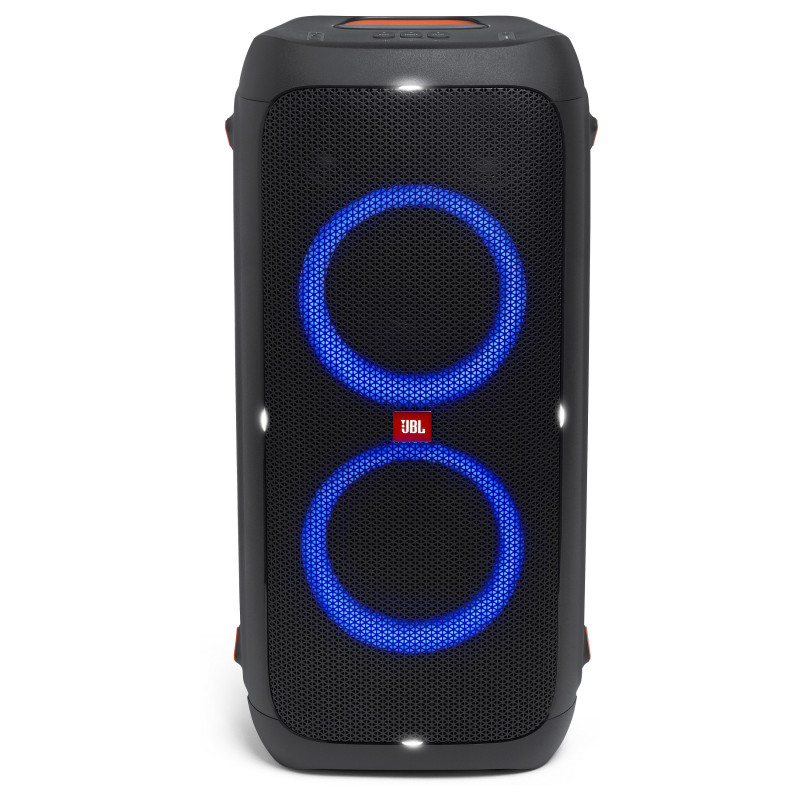 JBL PartyBox 310 JBLPARTYBOX310EU portatīvā ballīšu skaņas sistēma, bezvadu, Bluetooth, vadāma ar lietotni, 240 W, divjoslu, melna