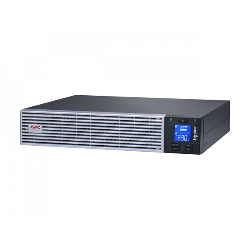 APC Easy UPS On-Line SRVL1KRIRK nepārtrauktās barošanas avots, 1000 VA / 900 W, Li-Ion, 2U statnim, ar montāžas sliedēm