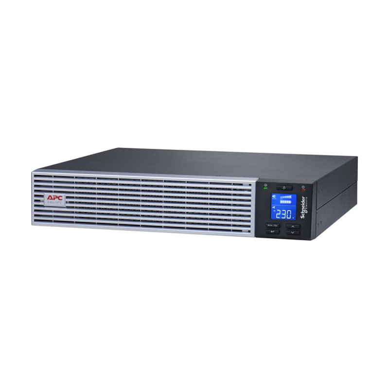 APC Easy UPS On-Line SRVL1KRIRK nepārtrauktās barošanas avots, 1000 VA / 900 W, Li-Ion, 2U statnim, ar montāžas sliedēm
